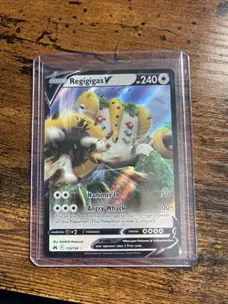 Regigigas V 113/159 Crown Zenith Holo - Pokemon Card - Image 1