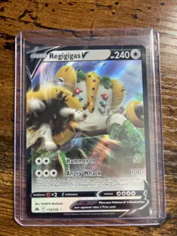 Regigigas V 113/159 Crown Zenith Holo - Pokemon Card - Image 4