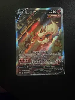Flareon V SWSH179 SWSH: Sword & Shield Promo Cards Holo - Image 1