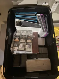 Magic: The Gathering Mixed Card Lot Standard Size Bulk Cards in Boxes & Binders - Image 1