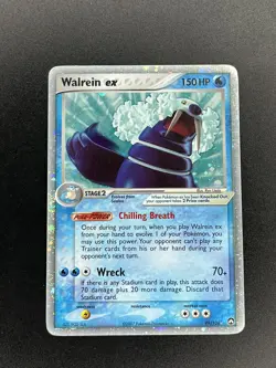 Pokemon Walrein EX 99/108 Holo Rare Card Power Keepers 2007 LP/NM - Image 1