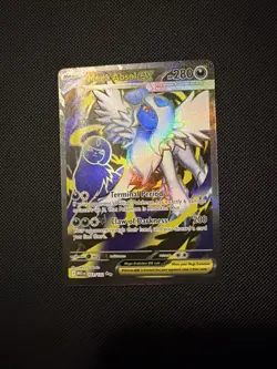 Pokemon Me01: Mega Evolution Holo Card Absol EX 161/132 Ultra Rare NM Condition - Image 1