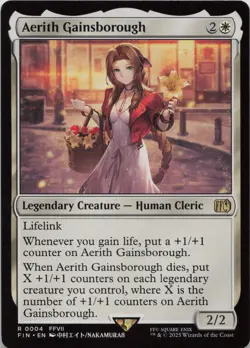 Aerith Gainsborough R FINAL FANTASY 4 - LP MTG - Image 1