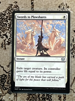 Swords to Plowshares - Commander: March of the Machine - 211 - #Near Mint - Image 1