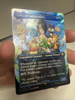 Lulu, Stern Guardian (Borderless) (Chocobo Track Foil) Final Fantasy Foil - Image 3