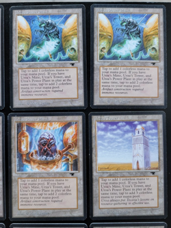 Magic The Gathering Antiquities Lightly Played Lot - Feldon's Cane, Urza's Lands - Image 3