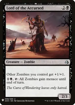 Lord of the Accursed - Mystery Booster #099/269 MTG Magic The Gathering - Image 1