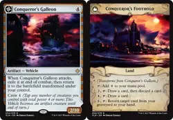 MTG - Conqueror's Galleon // Conqueror's Foothold, Ixalan - Image 1