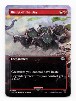Rising of the Day (Borderless) - [The Lord of the Rings] MTG Magic - NM/M 🔥 - Image 1