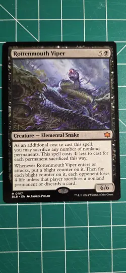 Rottenmouth Viper Bloomburrow Regular - Image 1