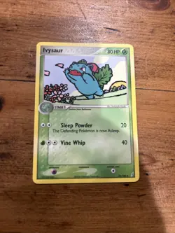 Pokemon TCG Ivysaur EX Crystal Guardians 34/100 Regular Uncommon - Image 1