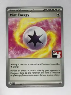Pokemon TCG Prize Pack Temporal Forces Mist Energy 161/162 Near Mint - Image 1