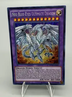 Neo Blue-Eyes Ultimate Dragon - MVP1-ENS01 - Secret Rare - 1st Edition NM Yugioh - Image 1