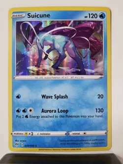 HOLO Suicune 037/189 NM - RARE Darkness Ablaze Pokemon Card $2 Flat Shipping - Image 1