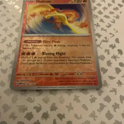 Pokemon Card Moltres Pokemon 151 Reverse Holo Rare 146/165 Near Mint - Image 2