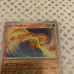 Pokemon Card Moltres Pokemon 151 Reverse Holo Rare 146/165 Near Mint - Image 3