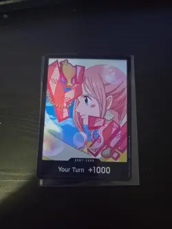 ENGLISH DON !! Shirahoshi PRB-02 FOIL /TEXTURED ONE PIECE Card The Best 2 NM - Image 1