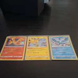 Articuno, Zapdos & Moltres Pokemon Go Cards - Image 1