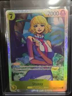 Stussy SR OP13-110 ENGLISH ONE PIECE Card Carrying on His Will - NM - Image 1