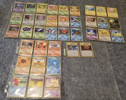 Pokemon Japanese Awakening Legends Neo 3 set 38/57 67% complete 88 total cards - Image 1