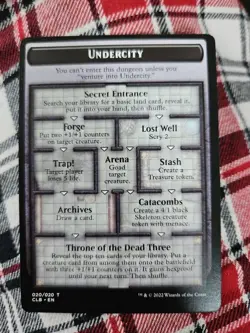 The Initiative / Undercity - CLB - Baldur's Gate - MTG - 020/020 PACK FRESH - Image 2
