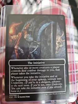 The Initiative / Undercity - CLB - Baldur's Gate - MTG - 020/020 PACK FRESH - Image 3
