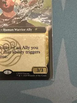 SDCC Avatar Last Airbender/Magic the Gathering - Katara the Fearless - MtG Promo - Image 5