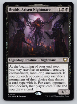 Braids, Arisen Nightmare - Commander: Edge of Eternities MTG - Image 1