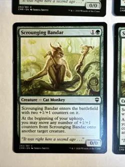 4x Mtg Commander Legends Scrounging Bandar NM/M Magic The Gathering - Image 2