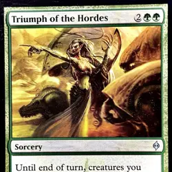 Triumph of the Hordes - Reg - MTG - New Phyrexia - 123/175 - UNCOMMON ~ NM - Image 1