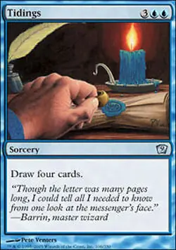 MTG - Tidings Ninth Edition - Image 1