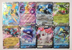 Pokemon TCG Lot Kyogre V 037/159 Crown Zenith, Tapu Koko ex 222/182 Paradox Rift - Image 1