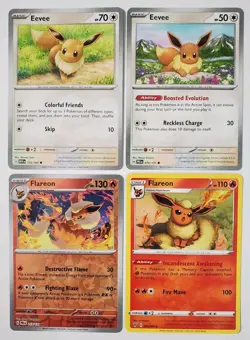Pokemon Eevee Lot Cosmo Holo Vaporeon SVP168, Prismatic Umbreon 059/131, Sylveon - Image 2