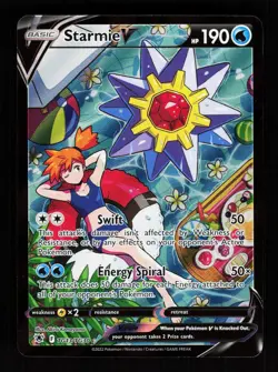 Starmie V TG13/TG30 Astral Radiance Trainer Gallery Rare V Holo Pokemon NM - Image 1