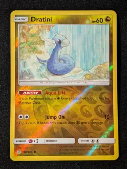 Dratini 148/236 - SM Unified Minds Reverse Holo LP Pokemon TCG - Image 1