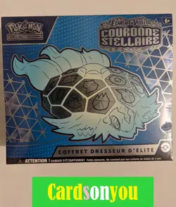 Pokemon 2024 ° EV7 Couronne Stellaire ° Coffret Dresseur d'Elite ETB ° Scelle - Image 1