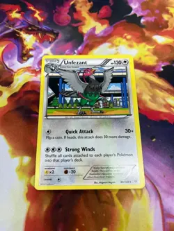 Unfezant 80/108 Roaring Skies Regular LP-Lightly Played Pokemon TCG - Image 1