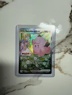 CARTE POKEMON MELOFEE EX DE LILIE 184/159 AVENTURES ENSEMBLE EV9 FRENCH NM/MT - Image 1