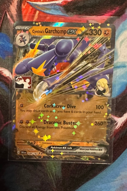 Cynthia's Garchomp ex Pokemon Prize Pack Series 8 DRI 104/182 NM - Image 1