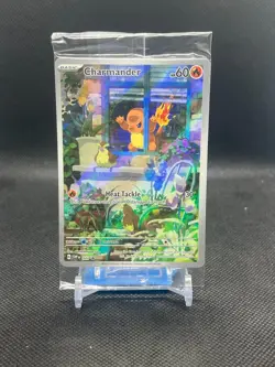 Pokemon TCG Charmander SVP044 Promo Illustration Rare SEALED - Image 1