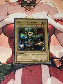 Yu-Gi-Oh! TCG Celtic Guardian Legend of Blue Eyes White Dragon LOB-007 Holo - Image 1