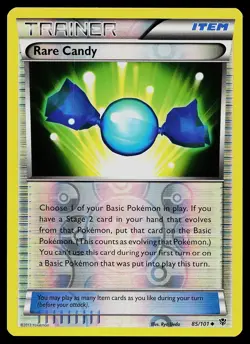 Pokemon Card - Rare Candy Plasma Blast 85/101 Uncommon Reverse Holo - Image 1