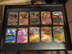 10 Pack Lot Of Double Rare Cards From Mega Evolution And Phantasmal Flames NM - Image 1