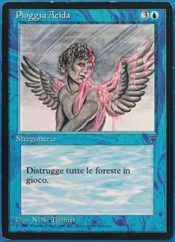Acid Rain Legends (ITALIAN) HEAVILY PLD (Reserved List MTG Card) 509261 ABUGames - Image 1