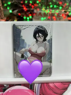 Rukia SP-28 Card Full Pond CCG Anime Waifu - Image 1