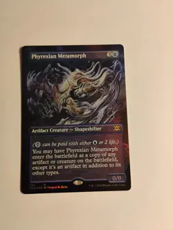Phyrexian Metamorph (Borderless) Double Masters Foil - Image 1