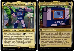1x - Soundwave, Sonic Spy - #214 - Universes Beyond: Transformers - NM MTG - Image 1