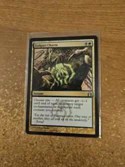MAGIC THE GATHERING RETURN TO RAVNICA UNCOMMON GOLGARI CHARM LIGHTLY PLAYED - Image 1