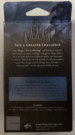 MtG Magic the Gathering 2013 CORE SET INTRO DECK DEPTS OF POWER NEW w/2 boosters - Image 2