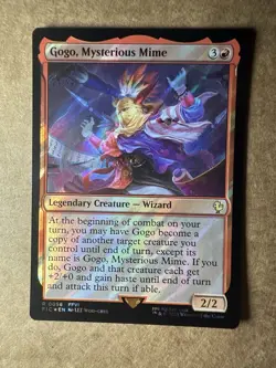 Gogo, Mysterious Mime (Surge Foil) Commander: FINAL FANTASY Magic The Gathering - Image 1
